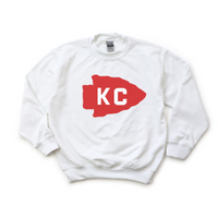 Sweatshirt KC Arrowhead - Adult, Youth, Toddler Sizes