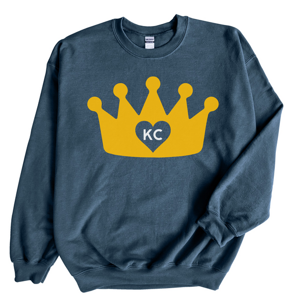 KC Crown Heart Sweatshirt