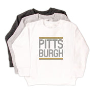 Pittsburgh Retro Vintage Sweatshirt - Toddler