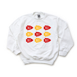 Sweatshirt KC Arrowheads - Adult, Youth, Toddler Sizes