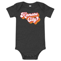 Kansas City Retro - Baby short sleeve one piece