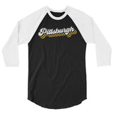 Pittsburgh 3/4 sleeve raglan shirt