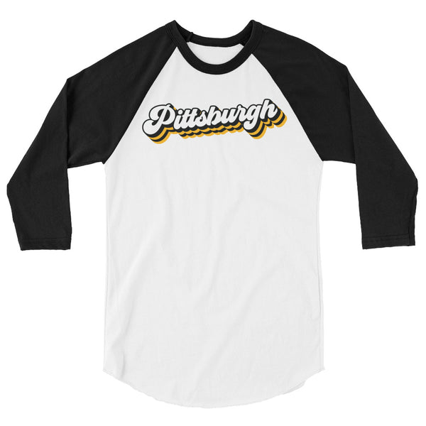 Pittsburgh 3/4 sleeve raglan shirt – VillageCREW