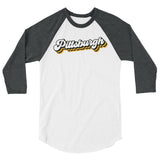 Pittsburgh 3/4 sleeve raglan shirt