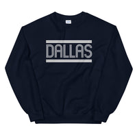 Dallas Retro Vintage Style Unisex Sweatshirt