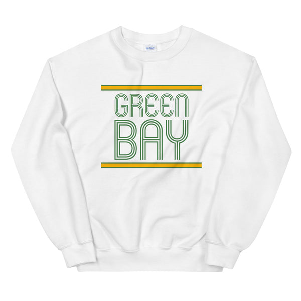 Green Bay Retro Vintage Style Unisex Sweatshirt