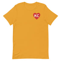 KC Heart Short-Sleeve Unisex T-Shirt