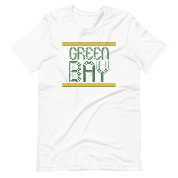 Green Bay Retro Vintage Style Short-Sleeve Unisex T-Shirt